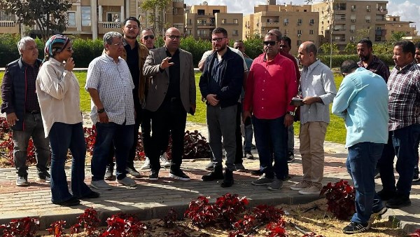 رئيس الجهاز خلال الجولة 