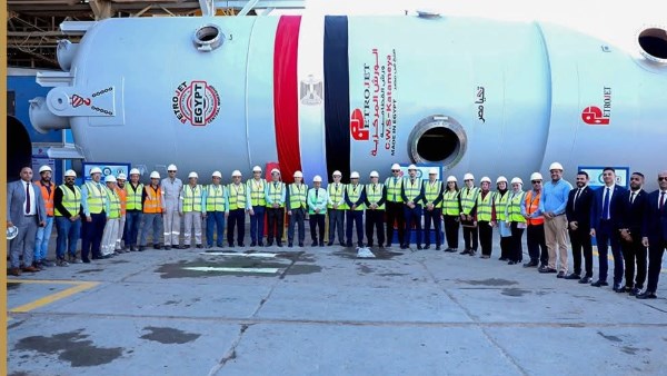 جانب من زيارة الوفد الجزائري