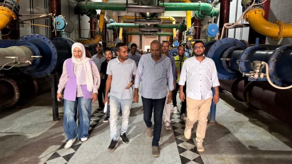 جانب من الجولة الميدانية