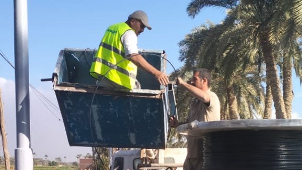 إضاءة طريق 53 المريوطية