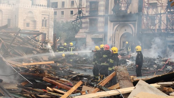 حريق ستوديو مصر