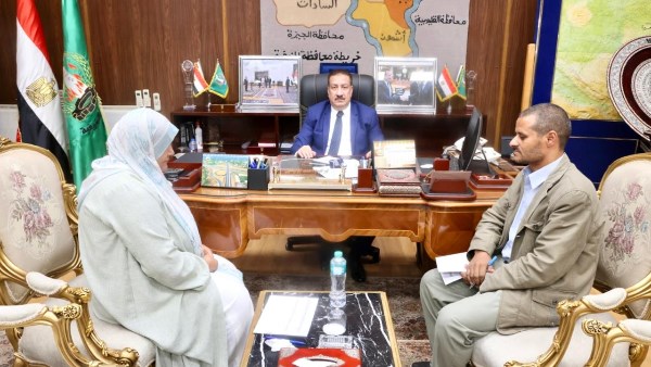 اجتماع محافظ المنوفية 