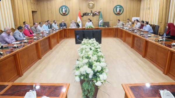 اجتماع محافظة المنوفية 