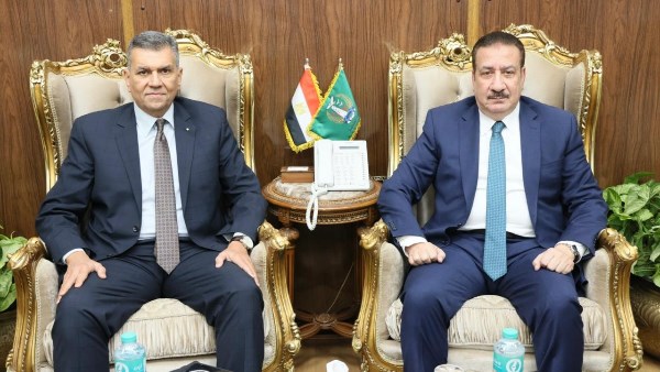 لقاء محافظ المنوفية 