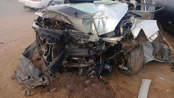 مصرع شخصين في حادث 