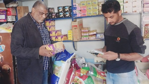 حملات تموينية ببني سويف