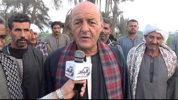 مزاوعو قرية الحمام ببني سويف