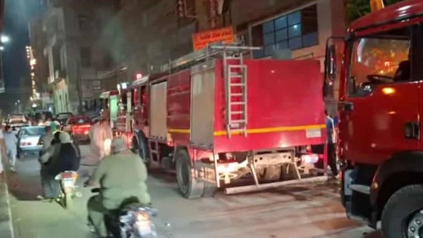 السيطرة على الحريق 