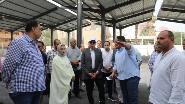 محافظ المنيا يتفقد التجهيزات النهائية بمجمع مواقف سمالوط الجديد محافظ المنيا يتفقد التجهيزات النهائية بمجمع مواقف سمالوط الجديد