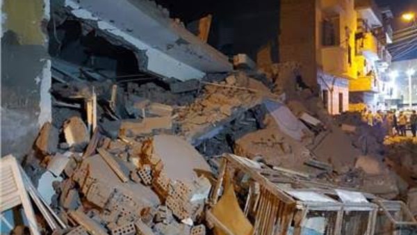 انهيار منزل 