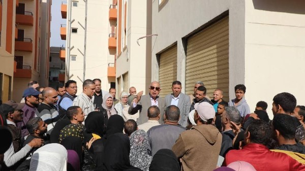 محافظ المنيا خلال الجوله 