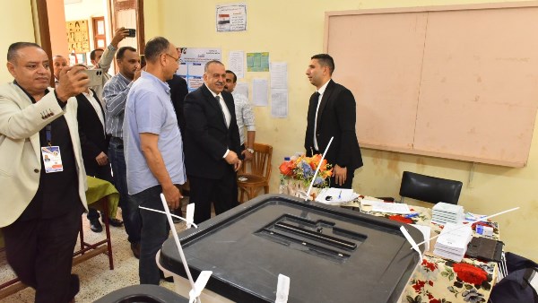 محافظ أسيوط يتفقد لجان انتخابات النواب 2025 