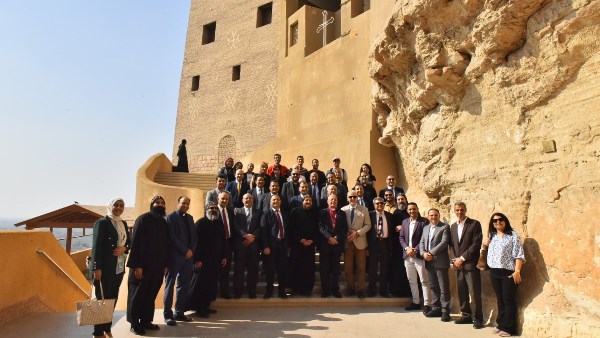 تفقد وفد سياحي أعمال التطوير الجارية بنقاط مسار العائلة المقدسة