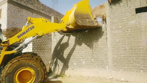 إزالة التعديات بأسيوط 