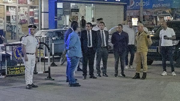 جانب من جولة مدير أمن سوهاج