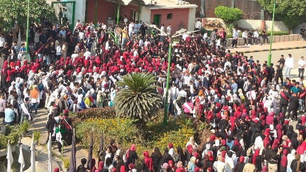 مسيرة حاشدة في سوهاج