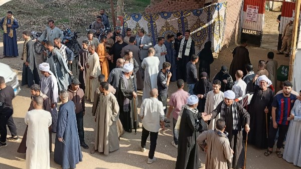 جانب من انتخابات النواب بسوهاج