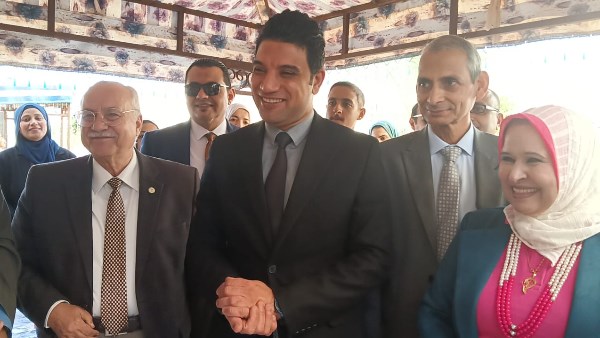 جانب من زيارة نائب محافظ سوهاج