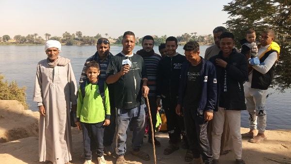 سكان الجزيرة المستجدة بسوهاج