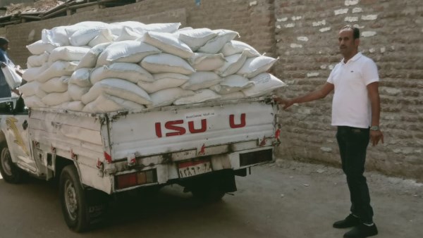 حملات تموينية بقنا