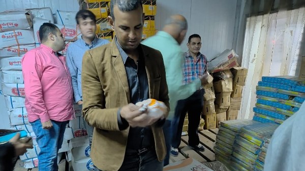 ضبط 400 كجم دواجن فاسدة شرق السكة الحديد في الأقصر ضبط 400 كجم دواجن فاسدة شرق السكة الحديد في الأقصر