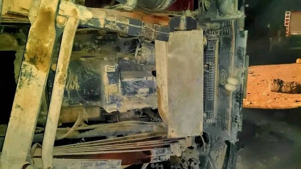 صورة التريلات بحادث الأقصر 