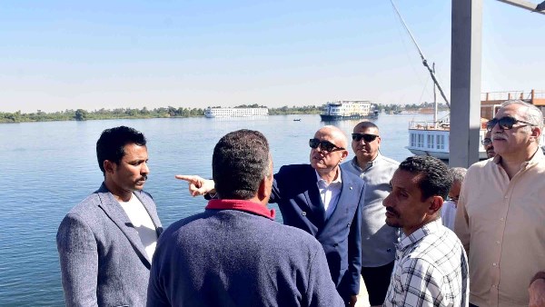 محافظ الأقصر يتفقد أعمال تطوير كورنيش إسنا الجديد ويتابع تجهيزات إقامة مدينة إسنا الجديدة