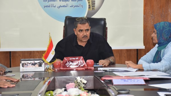 مياه الأقصر تعقد اجتماع تنفيذ مشروعات المبادرة الرئاسية مياه الأقصر تعقد اجتماع تنفيذ مشروعات المبادرة الرئاسية