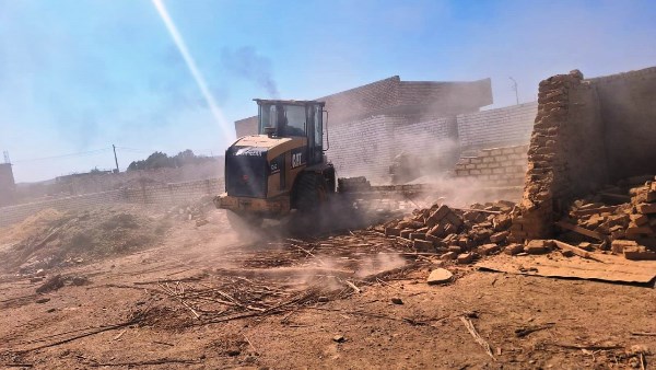 إزالة التعديات بأسوان