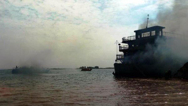 السيطرة على حريق