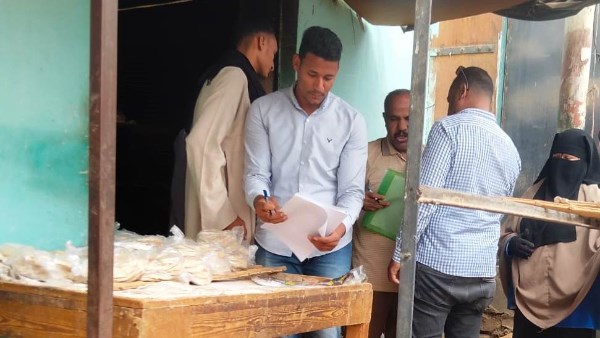 تحرير 146محضر مخالفات للمخابز البلدية والأسواق في أسوان