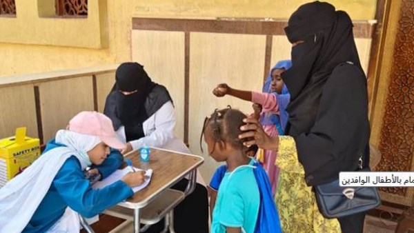 جهود حملة التطعيم