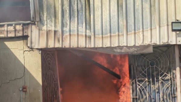 حريق بمصنع بالاسكندرية