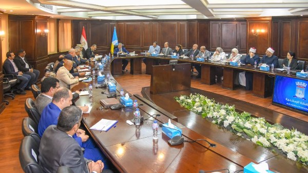 اجتماع بمحافظة الإسكندرية