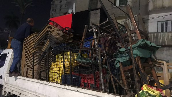 حملات مكبرة لإزالة الاشغالات