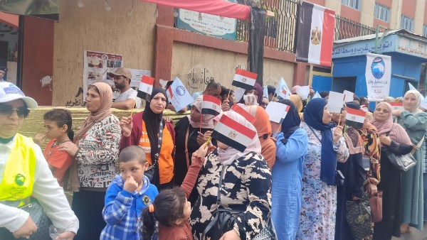 زحام أمام اللجان بالاسكندرية