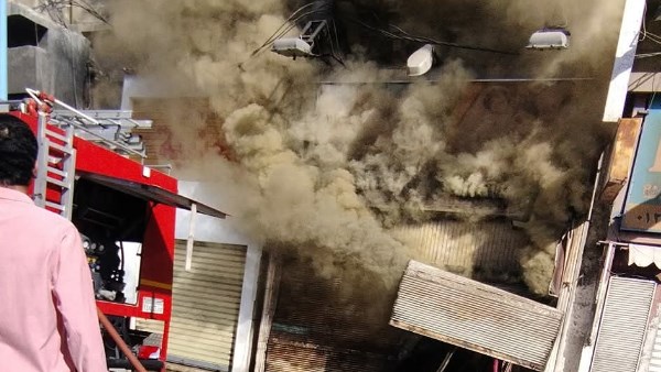 حريق بالمنشية