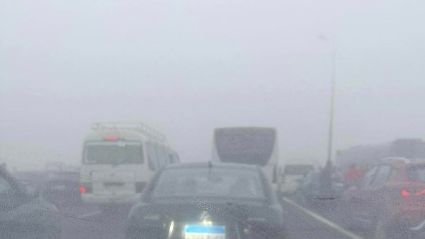 طريق مصر الإسكندرية الصحراوي صباح اليوم