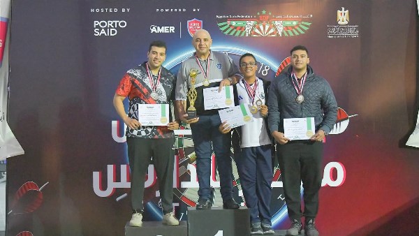 بطولة كأس مصر للدارتس بنادي بورتو ببورسعيد