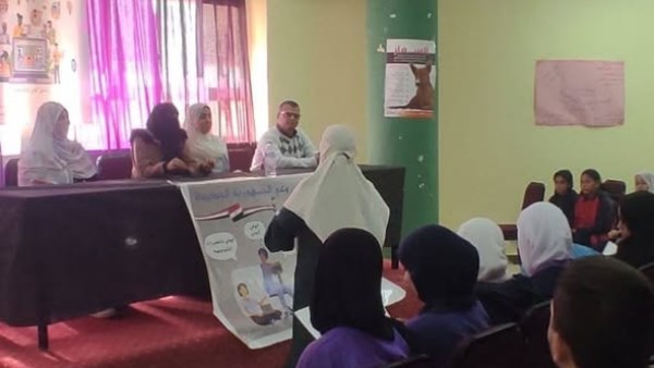 ندوات توعوية  لطلاب المدارس بمطروح