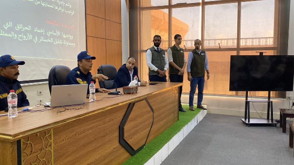 خلال فاعليات الدورة التدريبية 