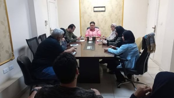 ادات صحة مطروح خلال اللجنة 