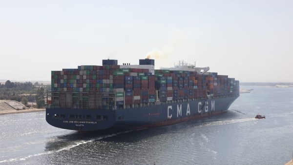 سفينة الحاويات CMA CGM  BENJAMIN FRANKLIN