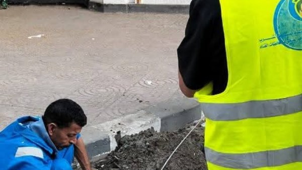 رئيس مياه القناة : تكثيف تطهير شنايش الأمطار ببورسعيد