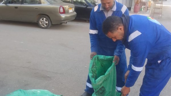 مياه القناة : تطهير مأخذ المحطات وتسليك بالوعات الأمطار بمدينة بورفؤاد