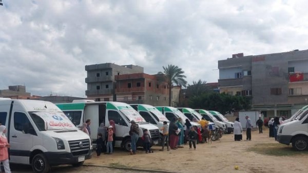 قافلة طبية بدمياط
