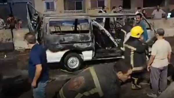 الاستعلام عن إصابة 4 أشخاص فى اشتعال نيران داخل سيارة بالقناطر الخيرية الاستعلام عن إصابة 4 أشخاص فى اشتعال نيران داخل سيارة بالقناطر الخيرية