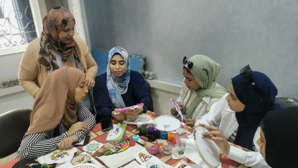 جانب من الورشة 