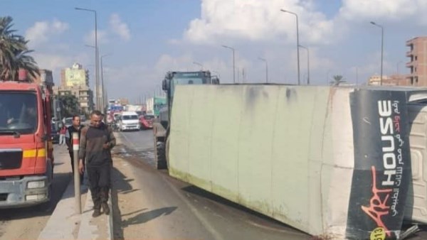 جانب من الحادث 