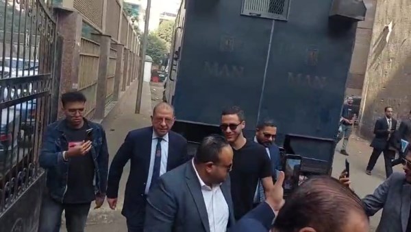 محاكمة اللاعب رمضان صبحي 